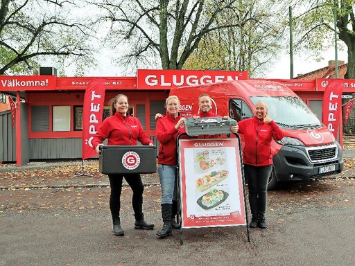 Nypremiär för originalgluggen på Brunnsgatan