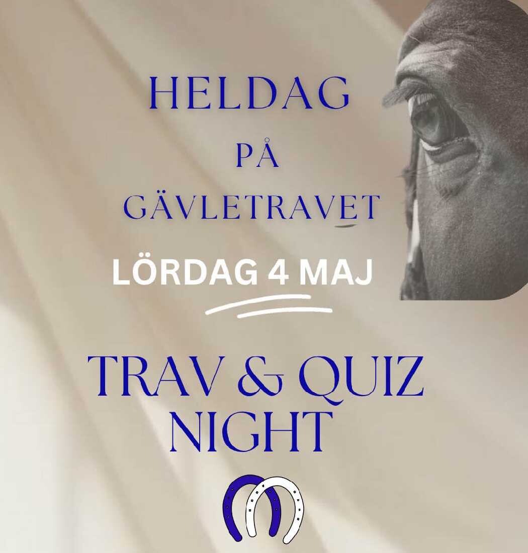 Heldag på Gävletravet lördag 4 maj.