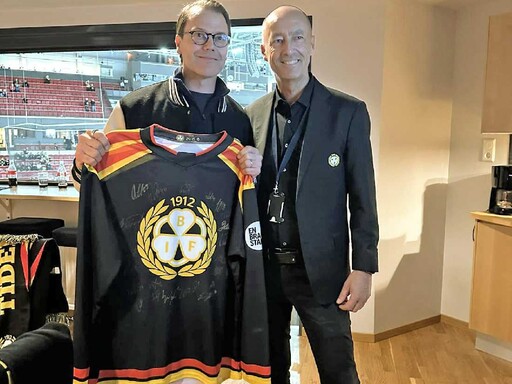 Tigerränder går aldrig ur – Prins Daniel i Brynäs färger