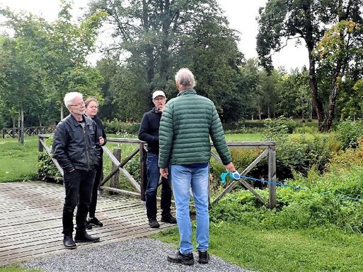 Axmar bruk fick besök från Gallejaur Natur- och Kulturreservat