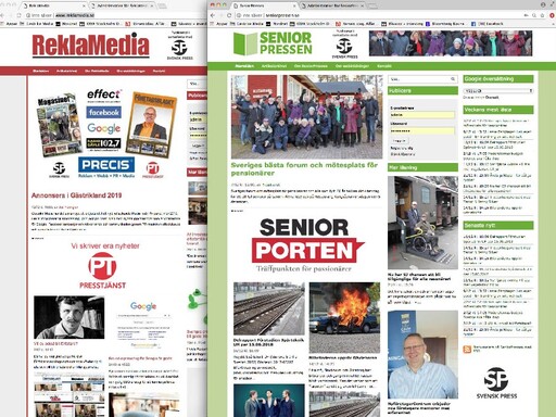 Nya nättidningar om Reklam och Seniorliv