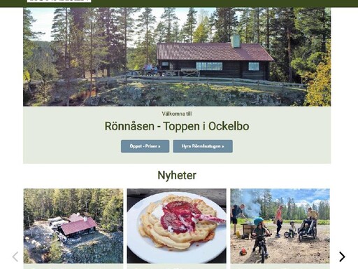 Ny hemsida till Rönnåsen - Toppen i Ockelbo