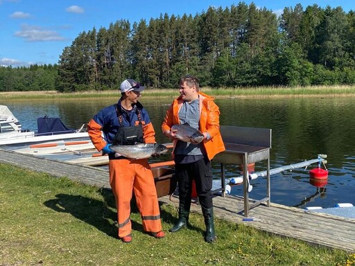 ​Dagens fångst till Axmar Brygga fiskas som i fornstora dagar