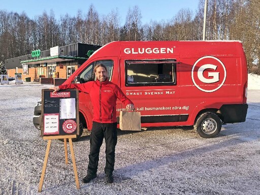 Fasta turer för Gluggens Foodtruck