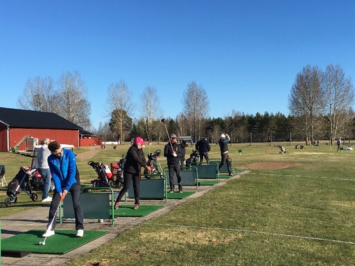 Driving Rangen öppnar på Älvkarleby Golfklubb