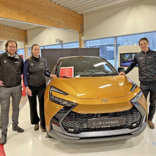 Premiär för nya Toyota C-HR i Gävle