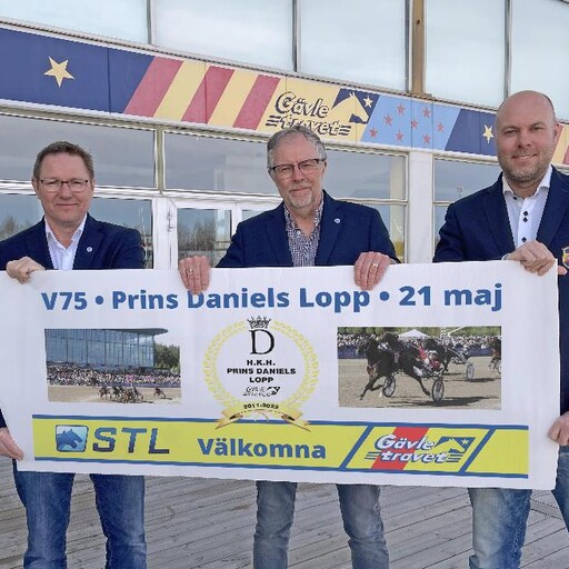 V75 och Prins Daniels på Gävletravet