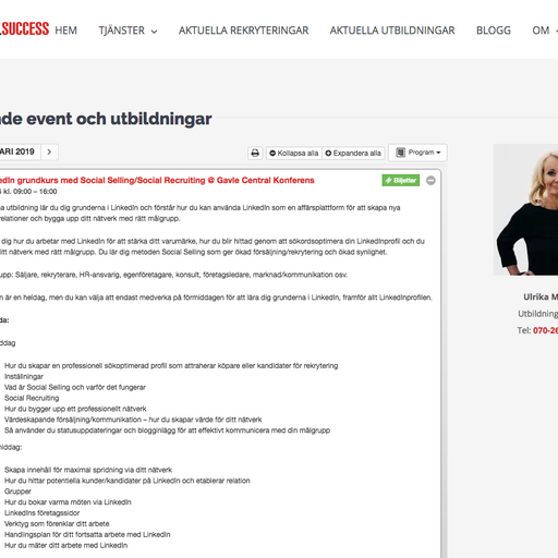 LinkedIn utbildning - Social Selling/Social Recruiting