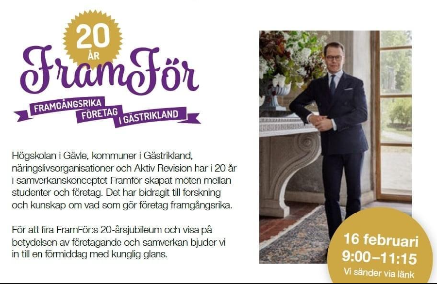 FramFör:s 20-årsjubileum.