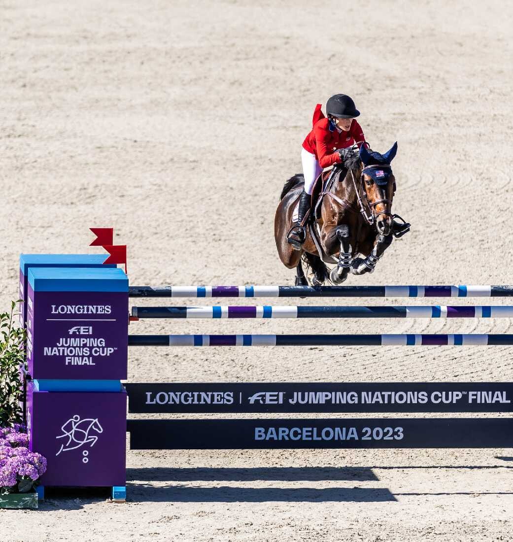 Team EquiFits ryttare, Jessica Springsteen, tävlar i Stockholm International Horse Show 30/11-3/12.