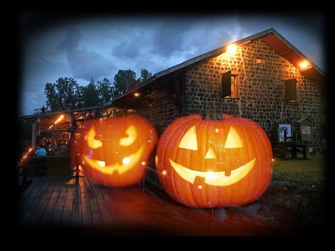 Halloweenhelg på Axmar Brygga.