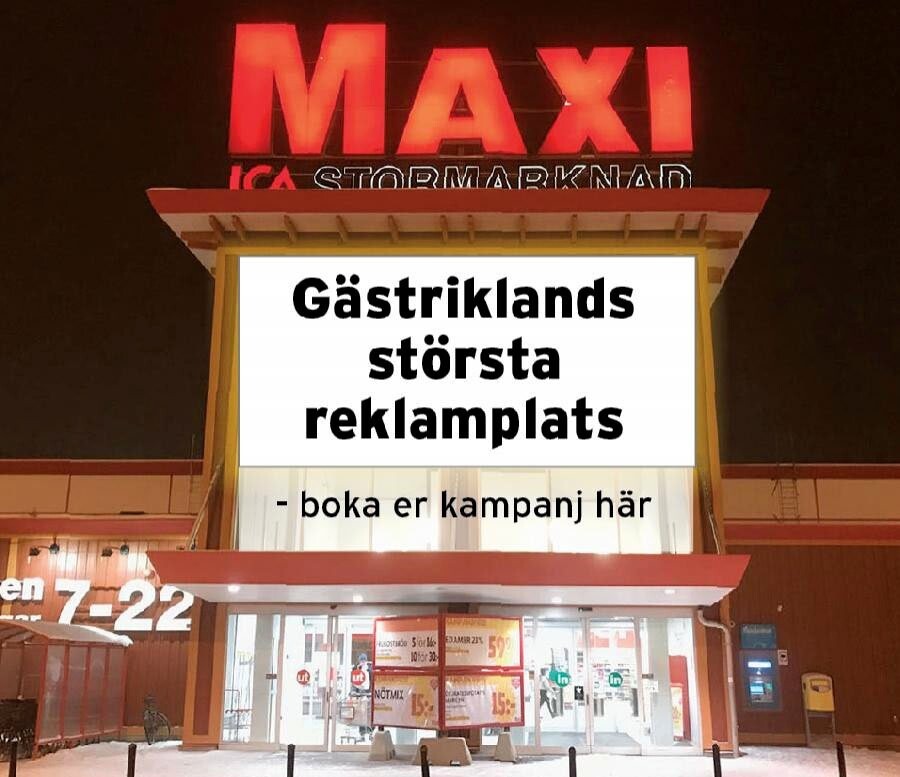 Alla kan medverka på ICA Maxi-skylten