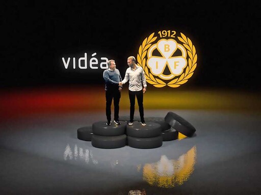 Vidéa och Brynäs IF i nytt samarbete - skall bygga en virtuell Monitor ERP Arena