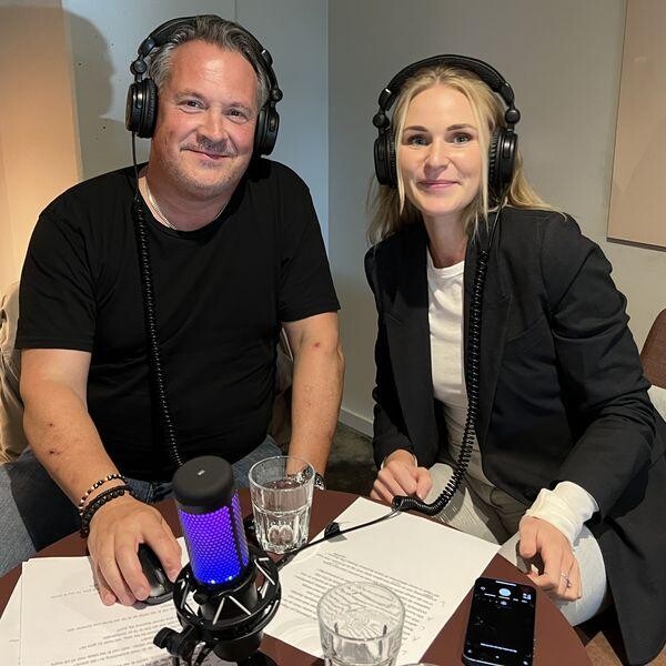 Anders Rönngren och Linnea Larsson driver Gävle Business-podden.